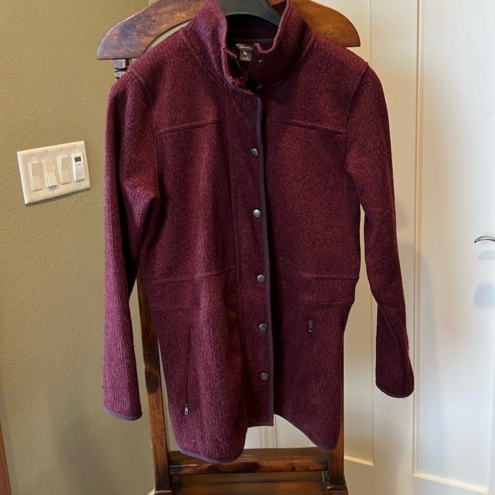 Eddie Bauer knit jacket